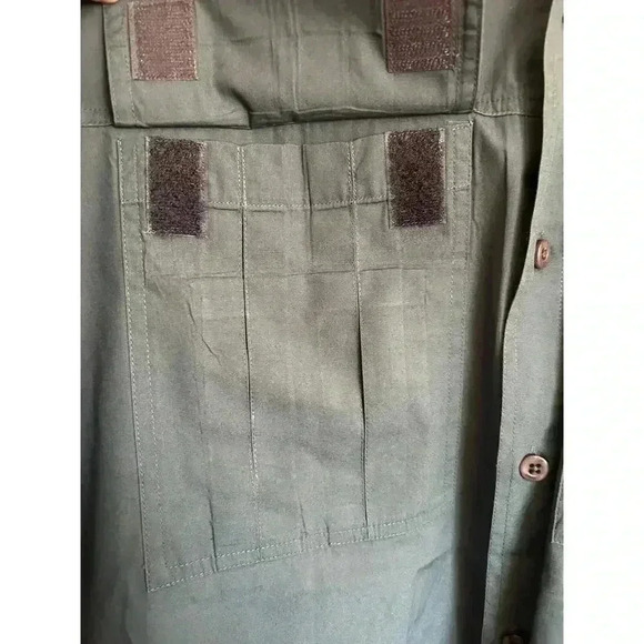 Crew Tech Superformance Gear The Island Angler Fishing Shirt Blue Men's Size L - Picture 8 of 9